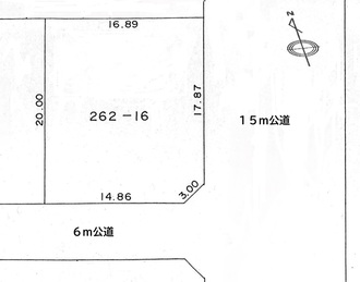 北区屯田５条３丁目　住宅用地！　南東角地　１０１．６坪::写真(1)